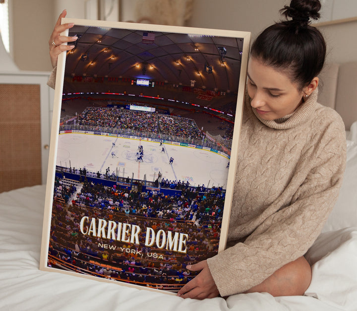 Carrier Dome Stadium Football Wall Art