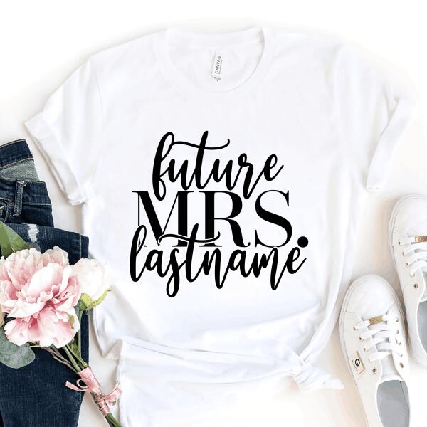 Future Mrs. & Mr. Personalized Tee