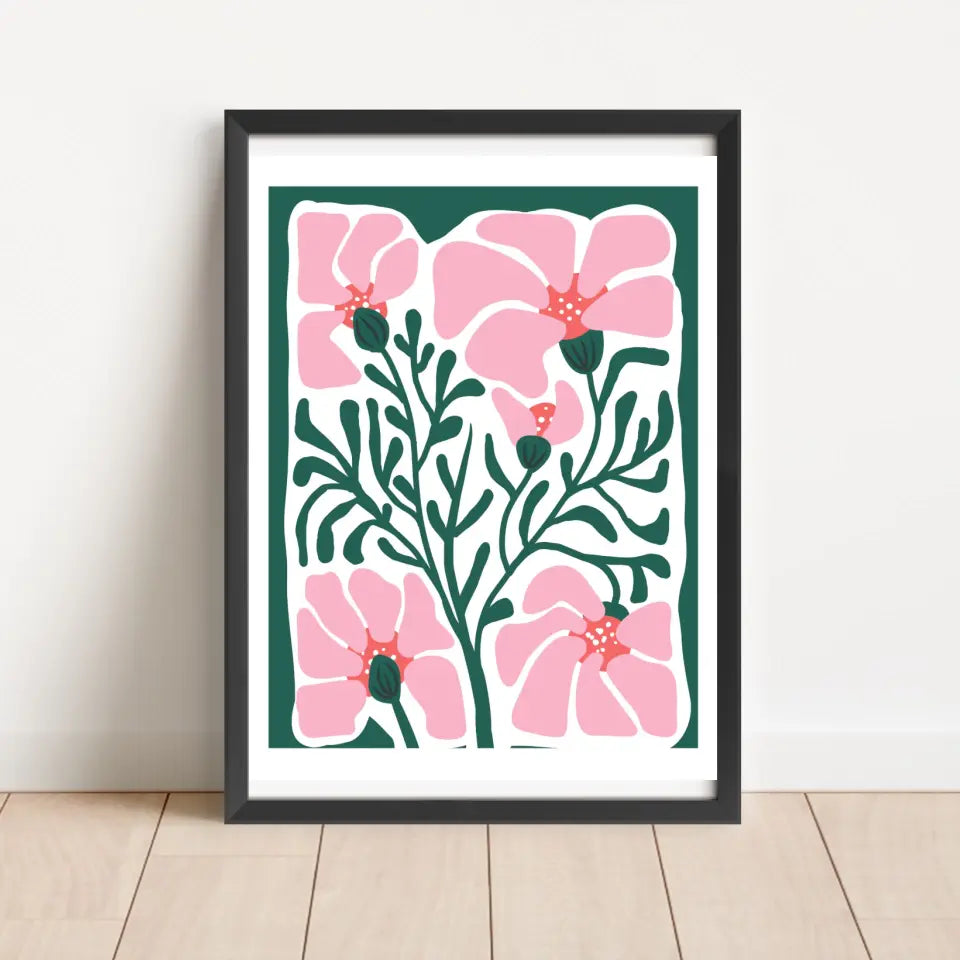 'Botanical Beauty' Nature-Inspired Wall Art