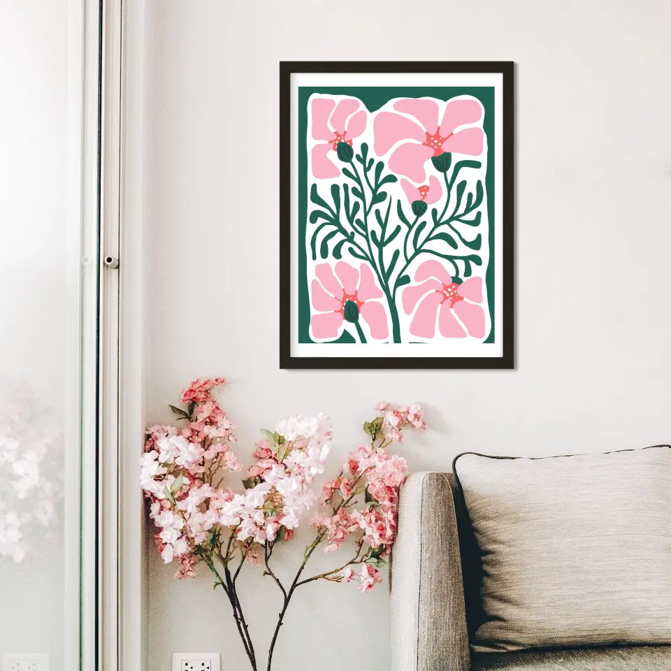 'Botanical Beauty' Nature-Inspired Wall Art