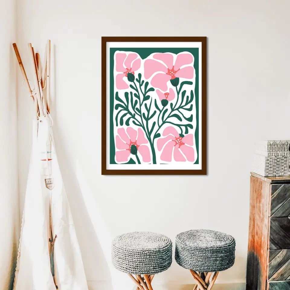 'Botanical Beauty' Nature-Inspired Wall Art