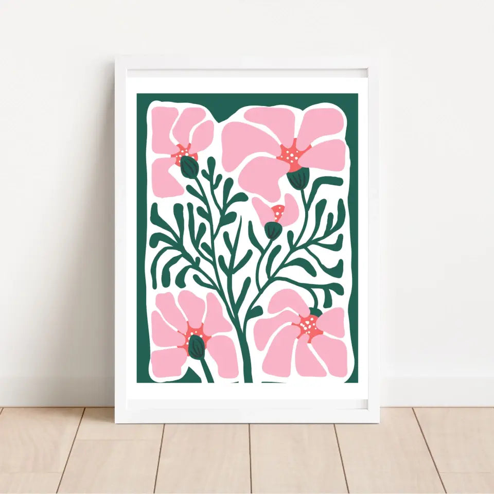 'Botanical Beauty' Nature-Inspired Wall Art