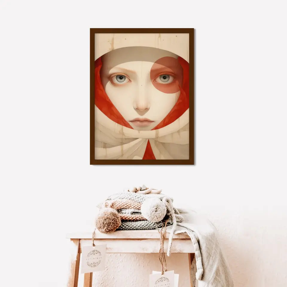 "Classic Craft Frames" Wall Art in Minimal Style