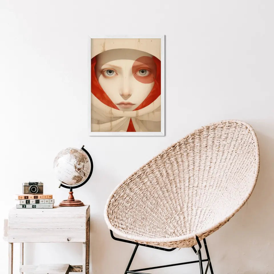 "Classic Craft Frames" Wall Art in Minimal Style
