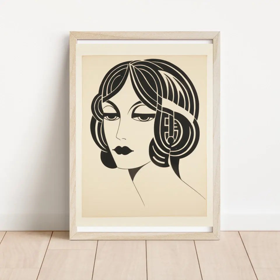 "Mosaic Majesty Frames" Classic Wall Art Frames in Minimal Style