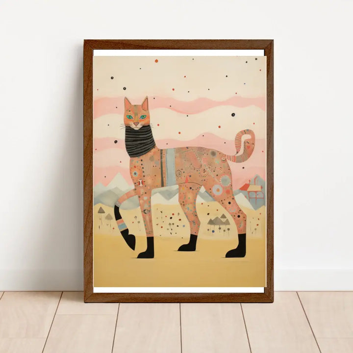 Abstract "Paws & Claws Frames" Classic Wall Art Frames in Minimal Style