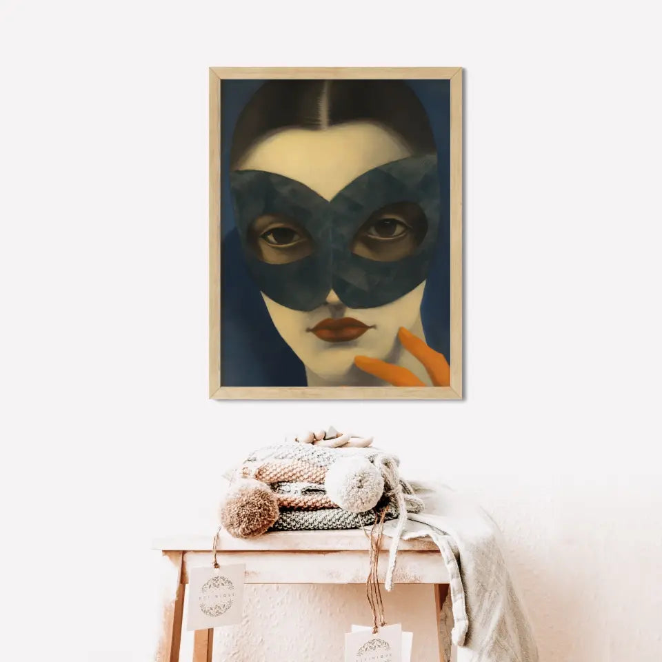 "Couture Canvas Frames" Classic Wall Art Frames in Minimal Style