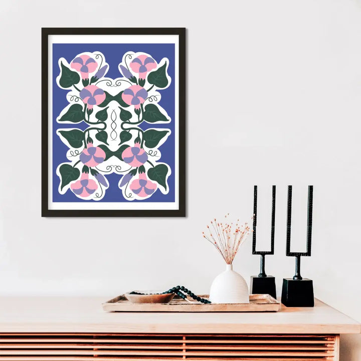 "Eternal Floral Beauty" Wall Art