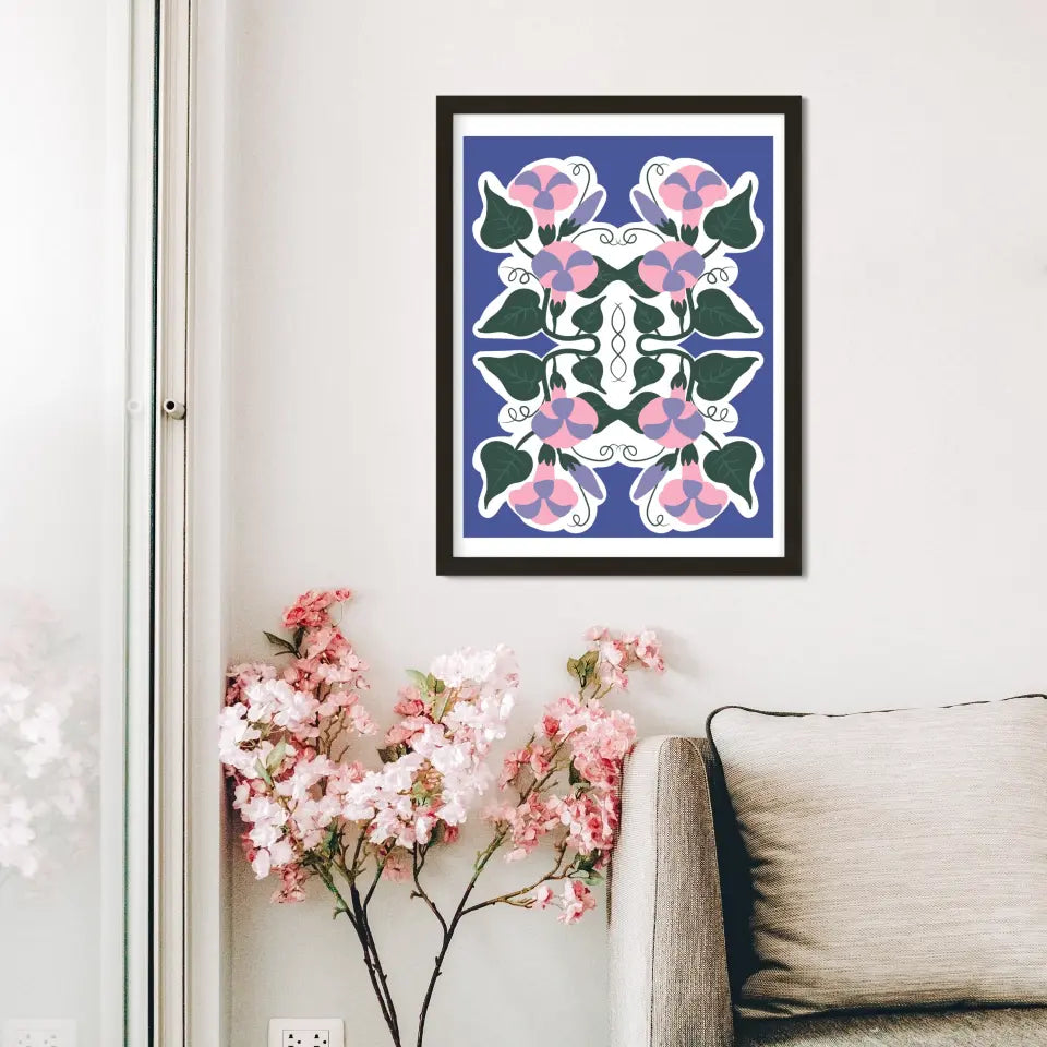 "Eternal Floral Beauty" Wall Art