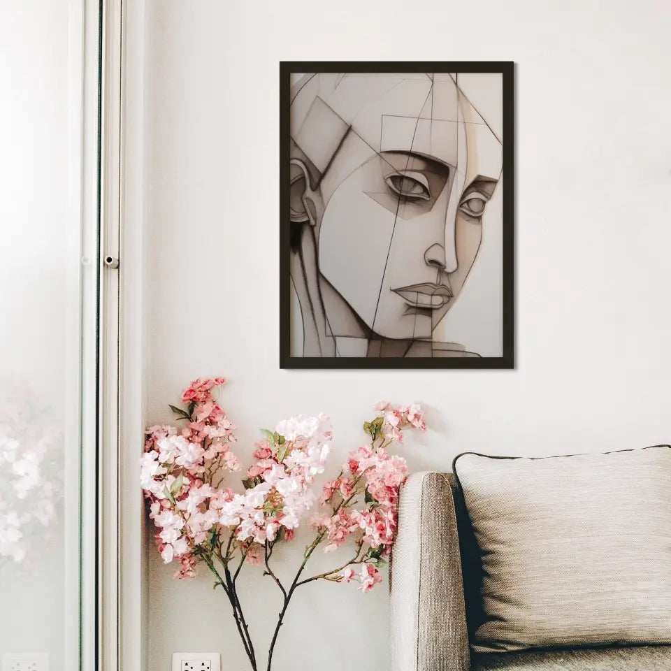 Abstract "Aesthetic Excellence Unveiled" Classic Wall Art Posters