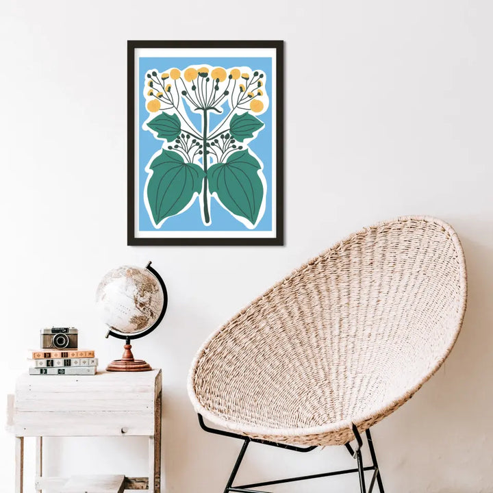 "Blossom Ballet" Botonical Wall Art