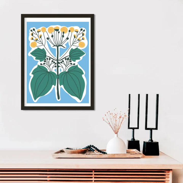 "Blossom Ballet" Botonical Wall Art