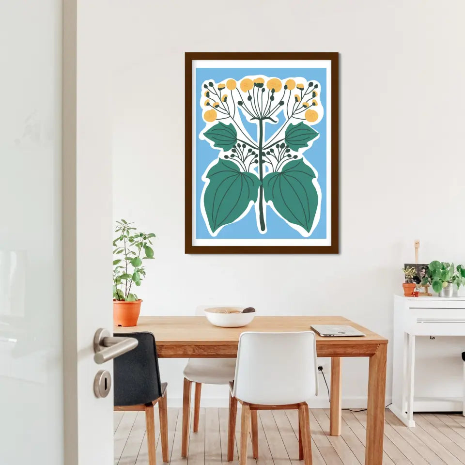 "Blossom Ballet" Botonical Wall Art