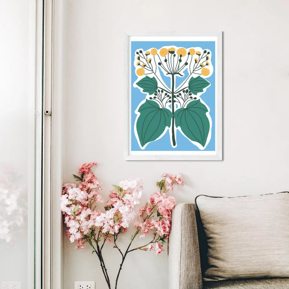 "Blossom Ballet" Botonical Wall Art