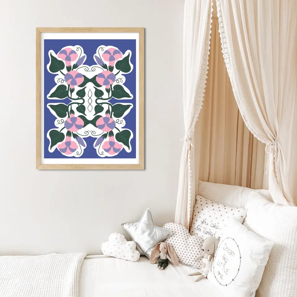 "Eternal Floral Beauty" Wall Art