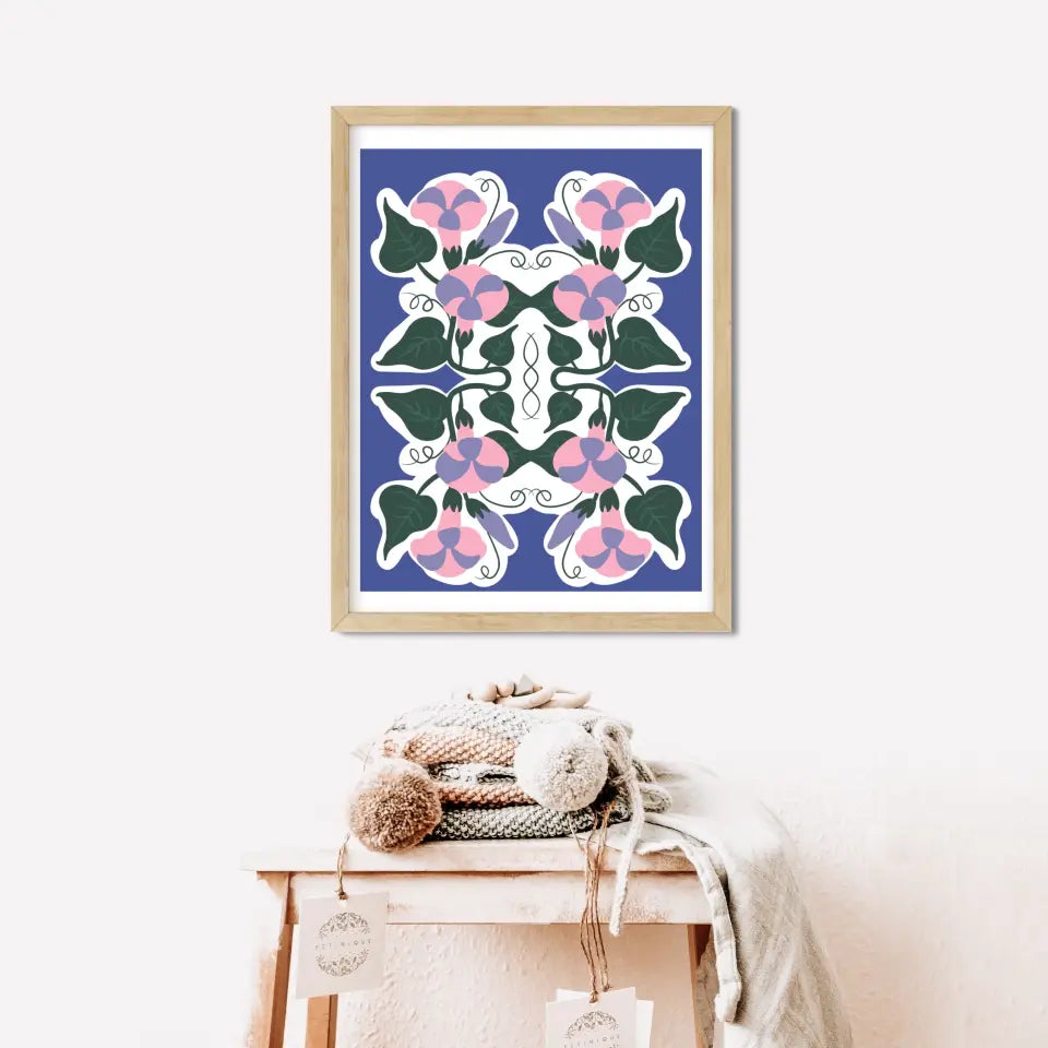 "Eternal Floral Beauty" Wall Art