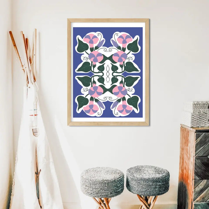 "Eternal Floral Beauty" Wall Art