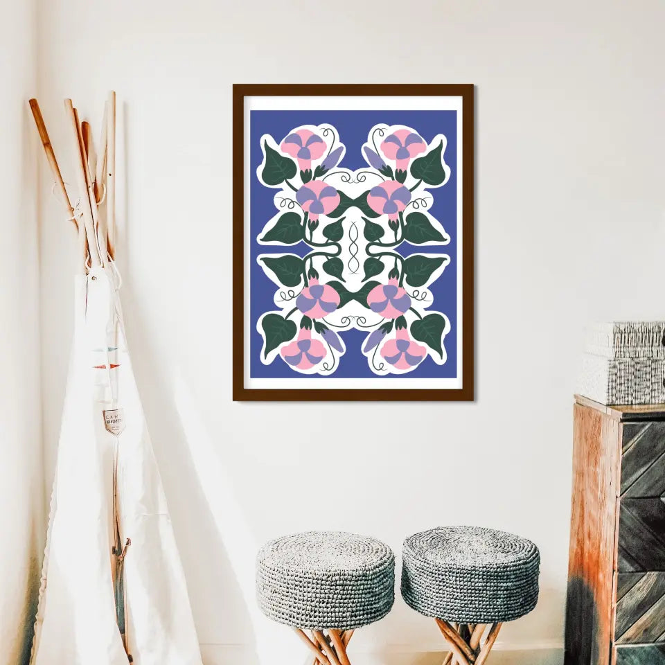 "Eternal Floral Beauty" Wall Art