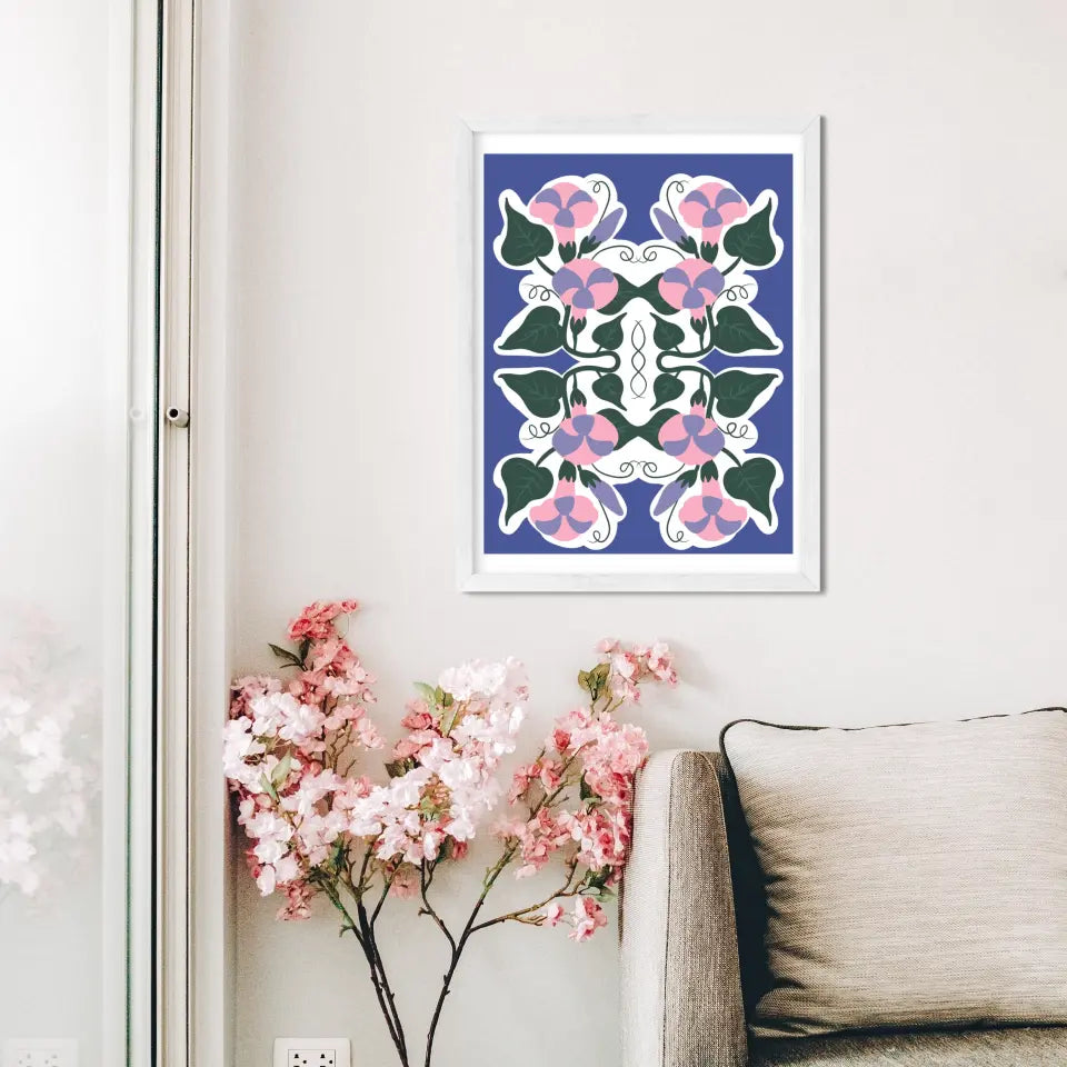 "Eternal Floral Beauty" Wall Art