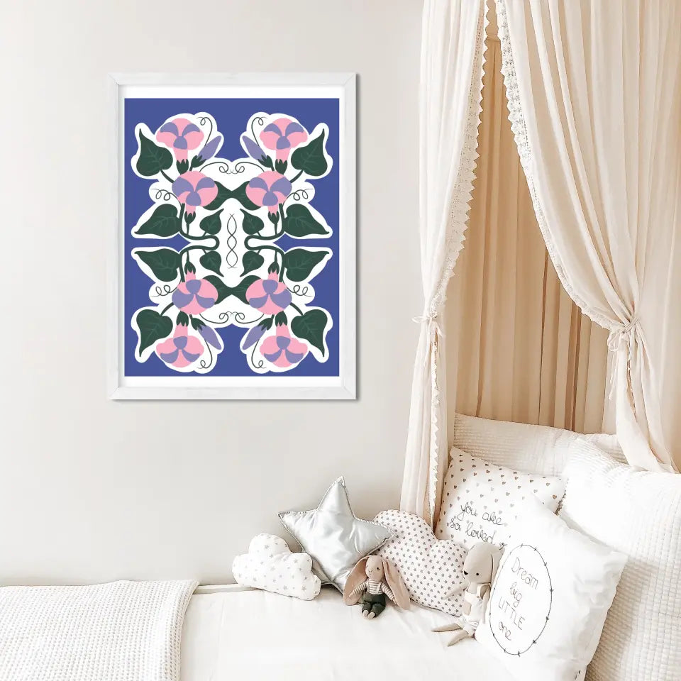 "Eternal Floral Beauty" Wall Art