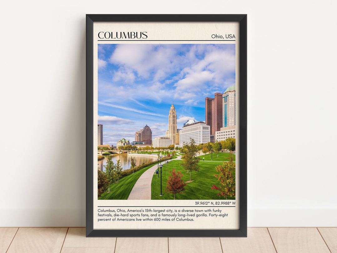 Columbus Wall Art, Ohio, USA