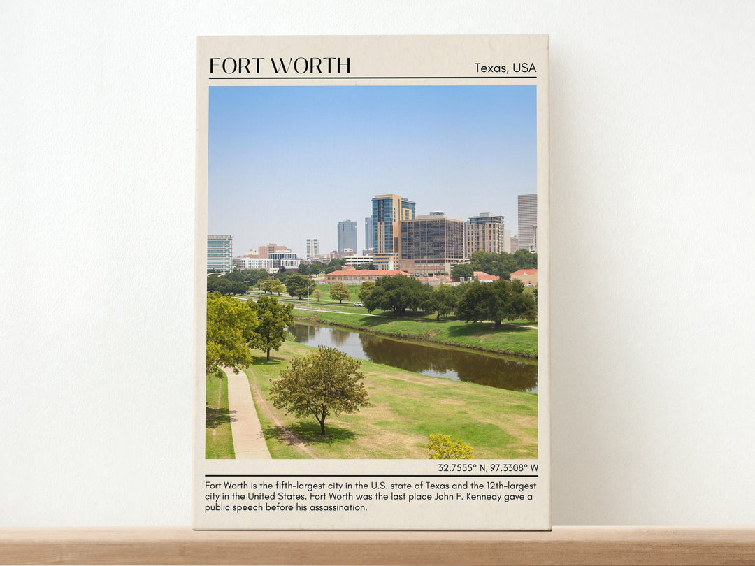 Fort Worth Wall Art, Texas, USA