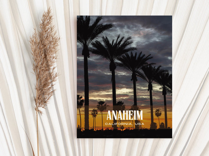 Anaheim Retro Wall Art, California, USA