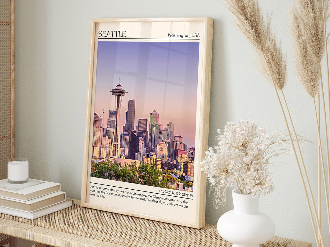 Seattle Wall Art, Washington, USA