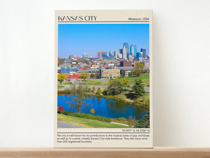 Kansas City Wall Art, Missouri, USA
