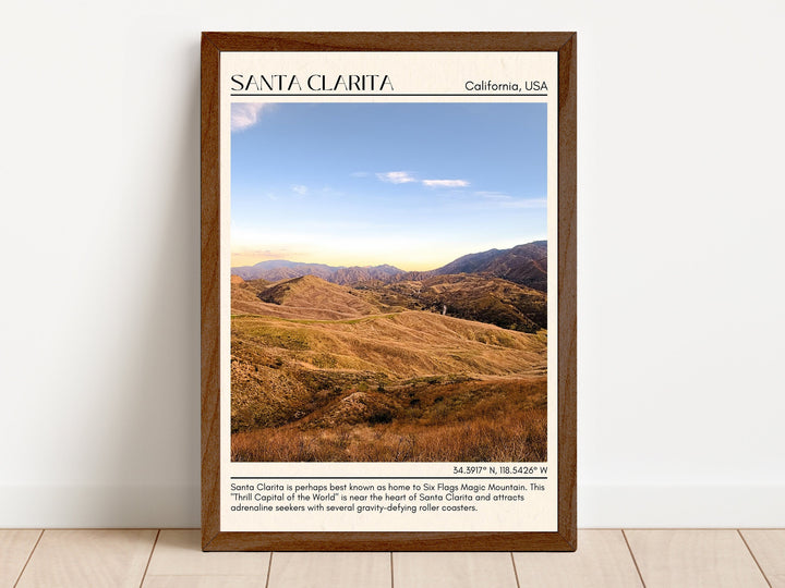Santa Clarita Minimal Wall Art, California, USA