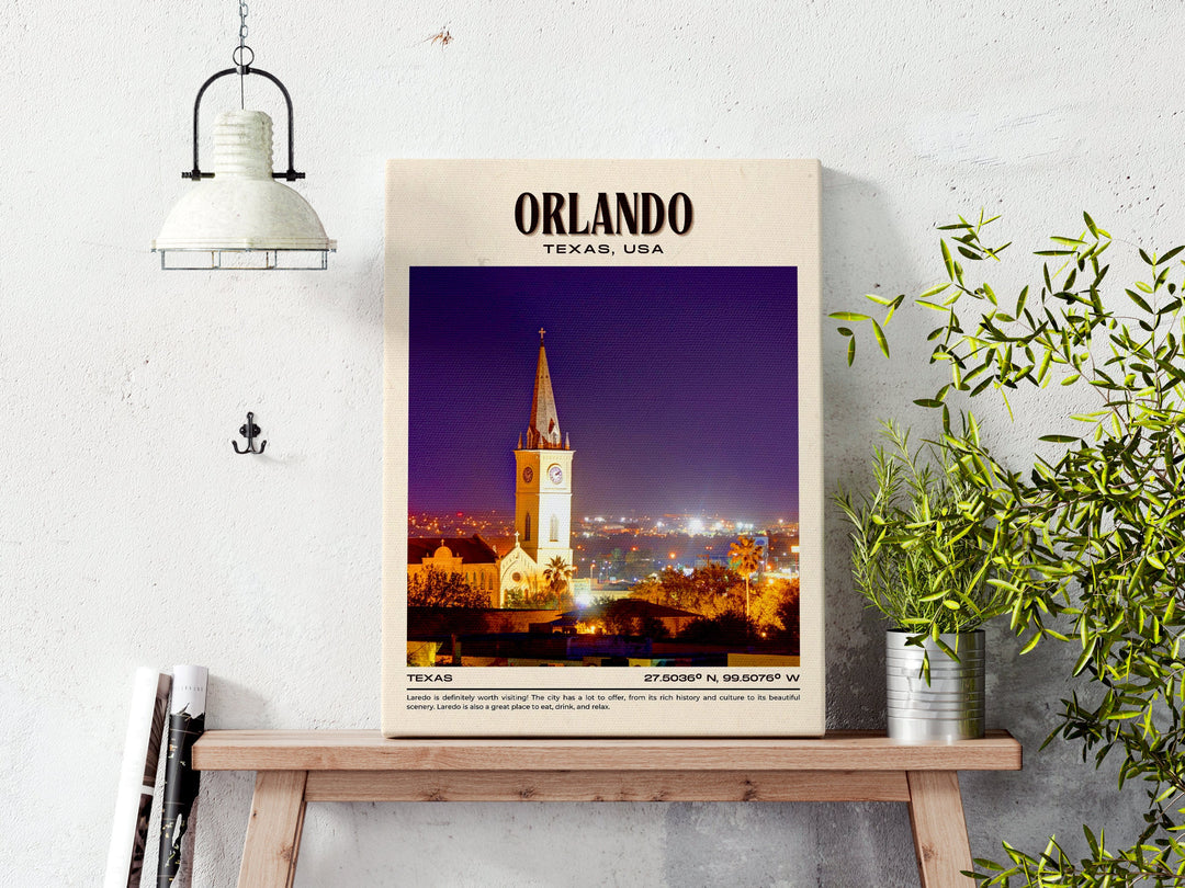 Laredo Vintage Wall Art, Texas, USA