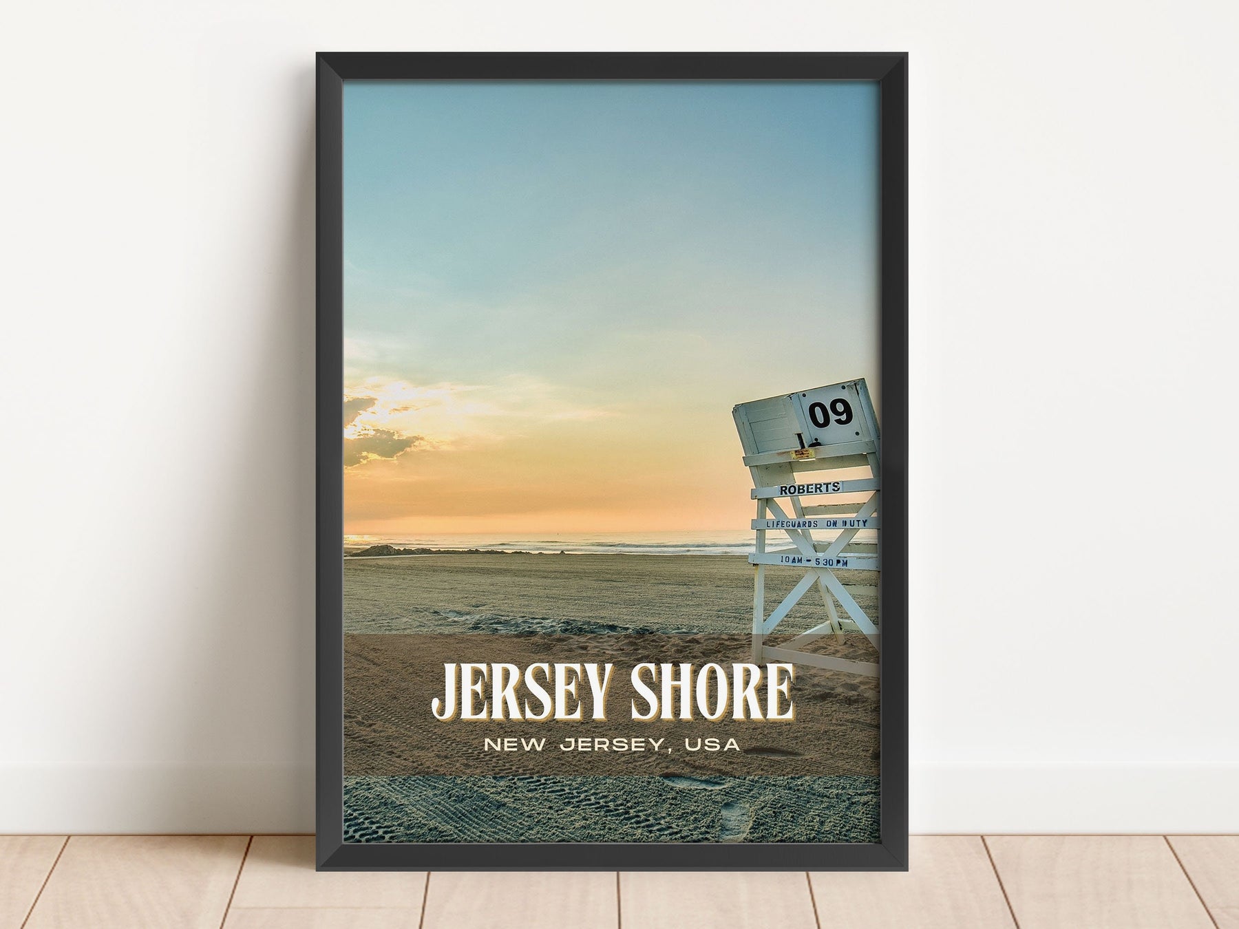 Jersey Frame Poster