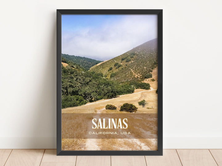 Salinas Retro Wall Art, California, USA