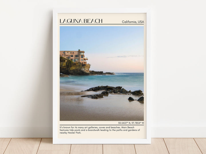 Laguna Beach Wall Art Canvas, USA