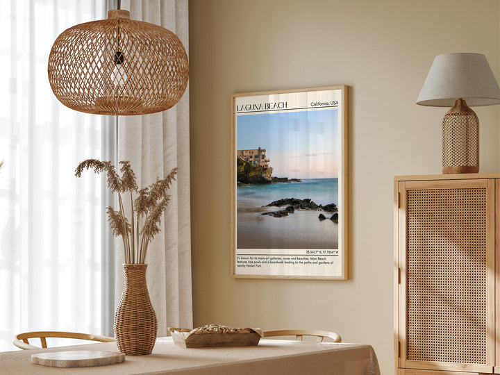 Laguna Beach Wall Art Canvas, USA