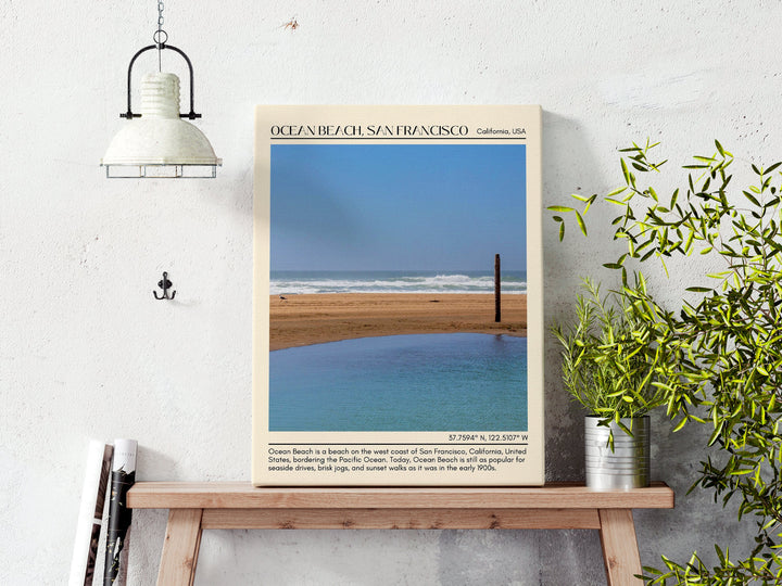 Ocean Beach San Francisco Wall Art Canvas, USA