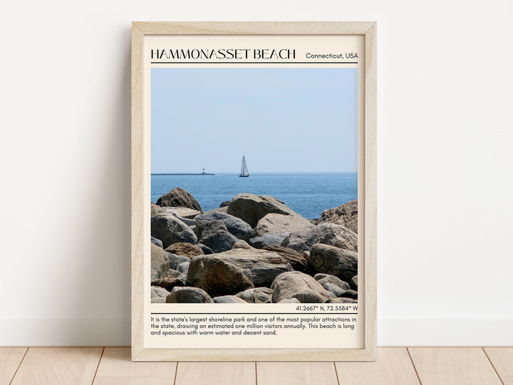 Hammonasset Beach State Park Wall Art Canvas, USA