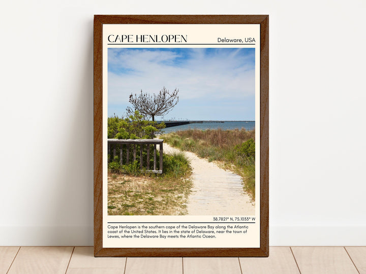 Cape Henlopen Wall Art Canvas, USA