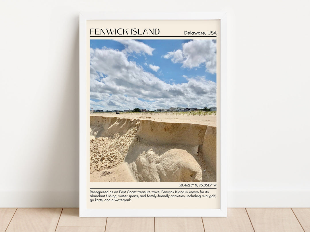 Fenwick Island Wall Art Canvas, USA