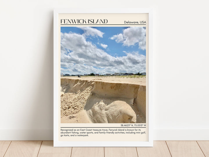 Fenwick Island Wall Art Canvas, USA