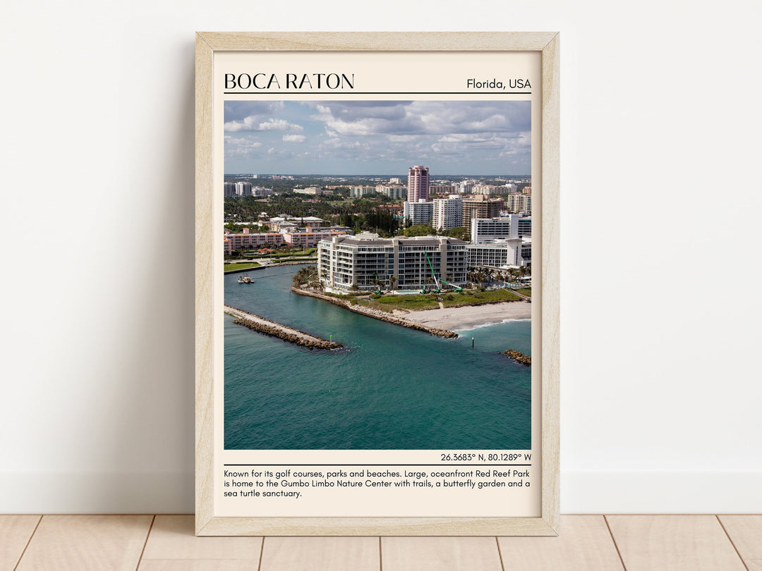 Boca Raton Wall Canvas, USA