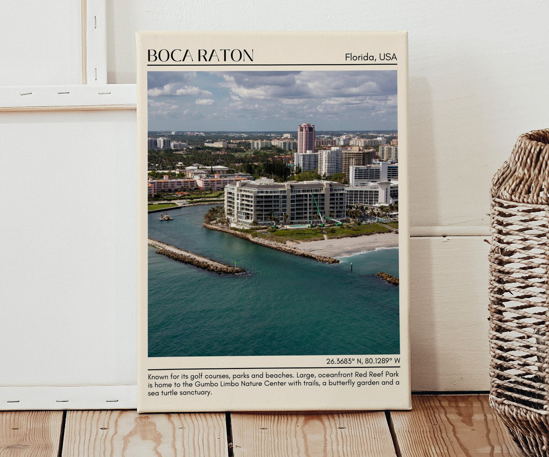 Boca Raton Wall Canvas, USA