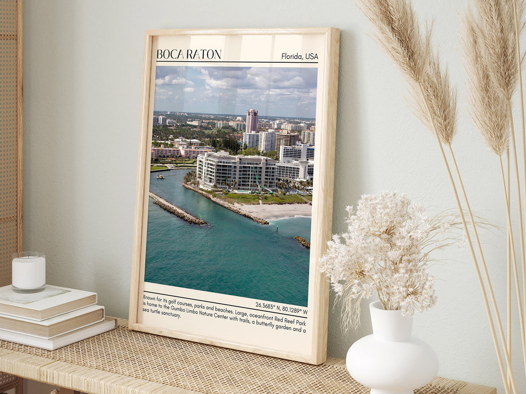 Boca Raton Wall Canvas, USA