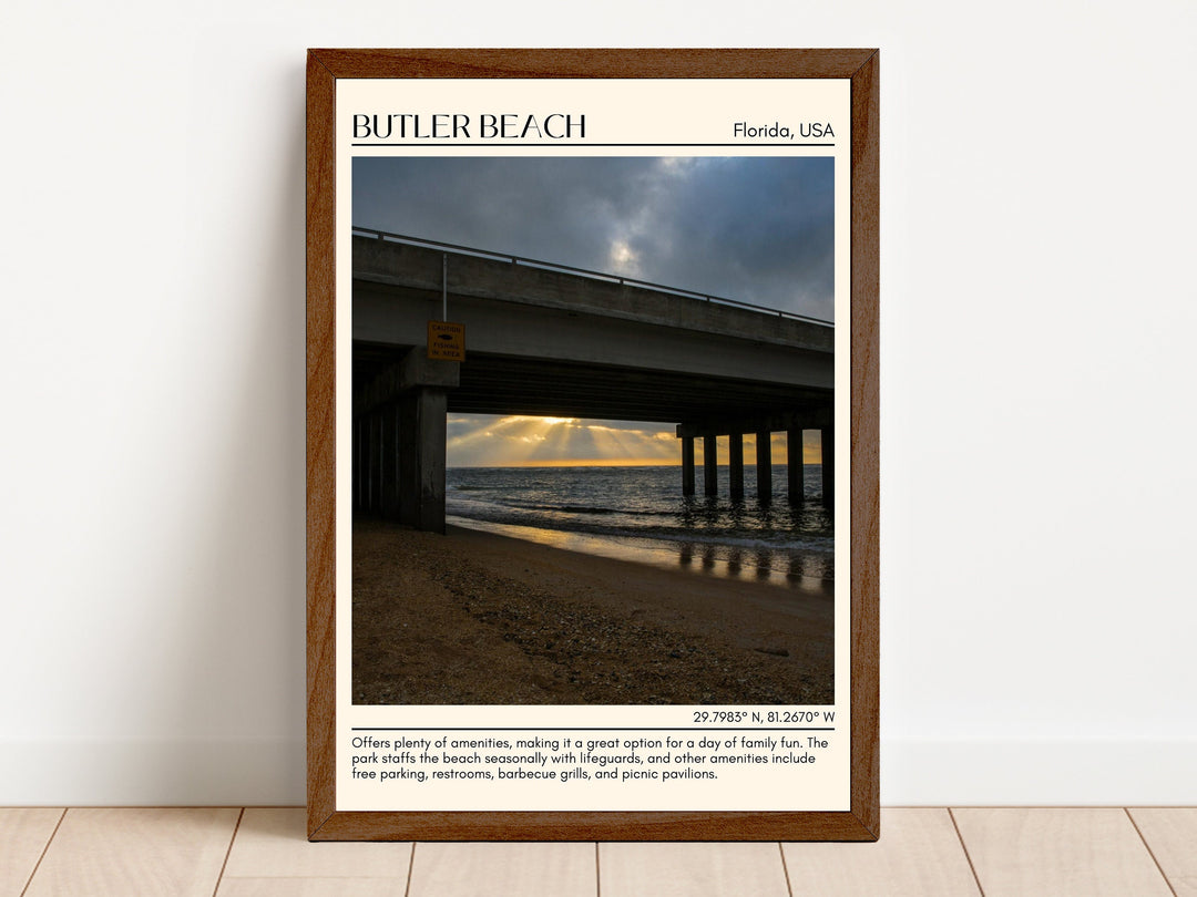 Butler Beach Wall Canvas, USA