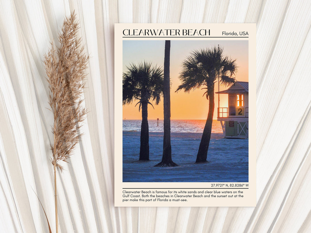 Clearwater Beach Wall Canvas, Florida, USA