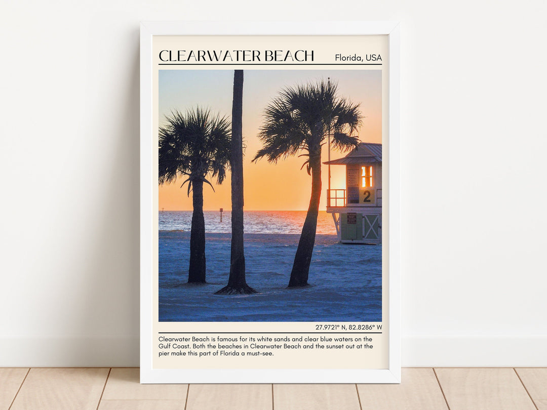 Clearwater Beach Wall Canvas, Florida, USA