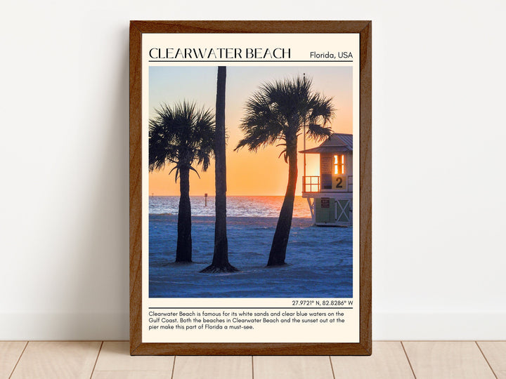 Clearwater Beach Wall Canvas, Florida, USA