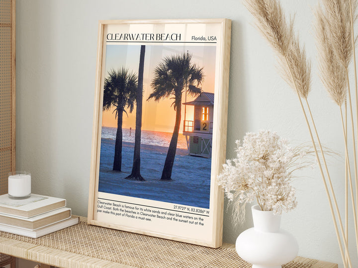 Clearwater Beach Wall Canvas, Florida, USA