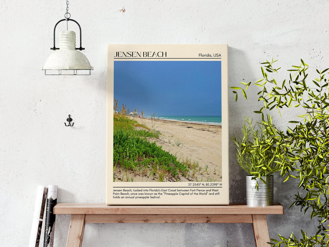 Jensen Beach Wall Canvas, USA