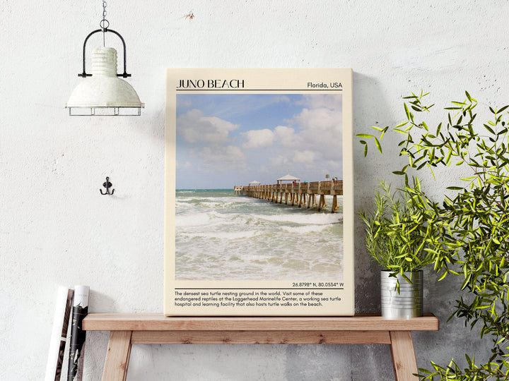 Juno Beach Wall Canvas, USA